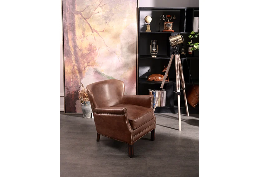 leather furniture manufacturers-Brown Leather-MR BROWNSTONE. -Iconic Society  5