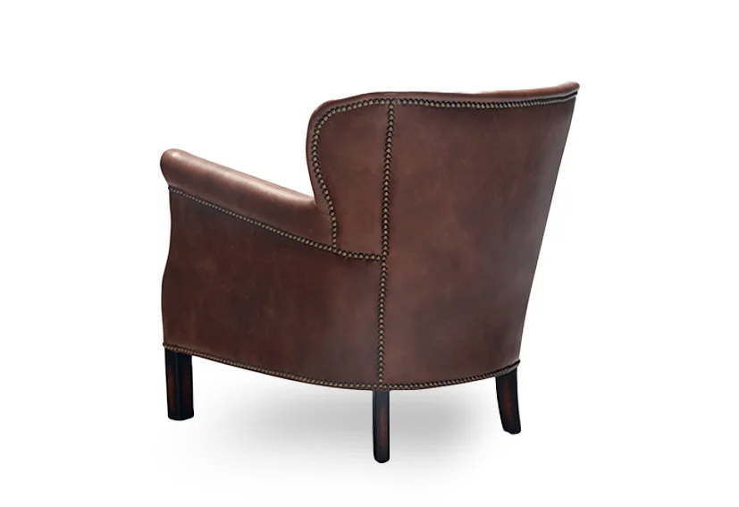 PROFESSOR'S LEATHER Club Chair -MR BROWNSTONE. -Iconic Society 3