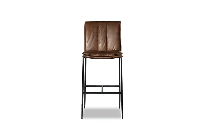 leather sofa manufacturer -tan leather counter stools 17