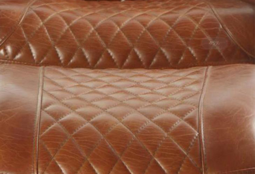 Chesterfield sofa manufacturer-Vintage Luxury Saddle leather chair-Brown-HARVEY-Iconic Society  Furniture-6