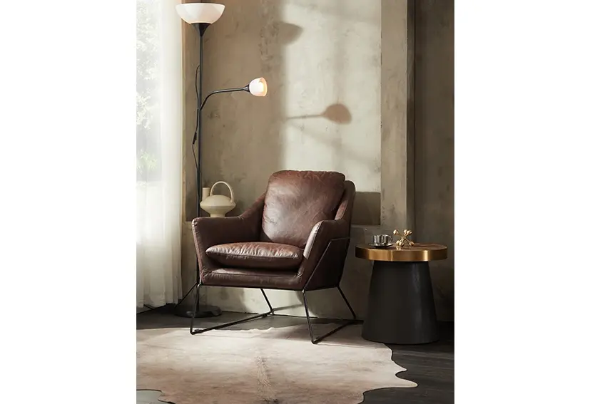 modern_metal_leather_arm_chair_1-sofa supplier