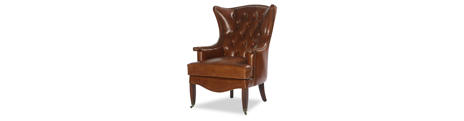 vintage Leather Wing Chair -banner