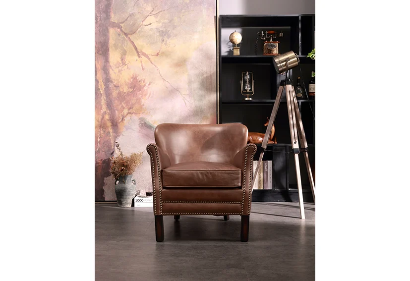 leather furniture manufacturers-Brown Leather-MR BROWNSTONE. -Iconic Society  6