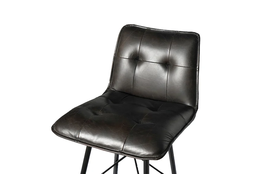 leather sofa supplier Industrial genuine leather bar stools-Kipsion-Iconic Society 27300 -7