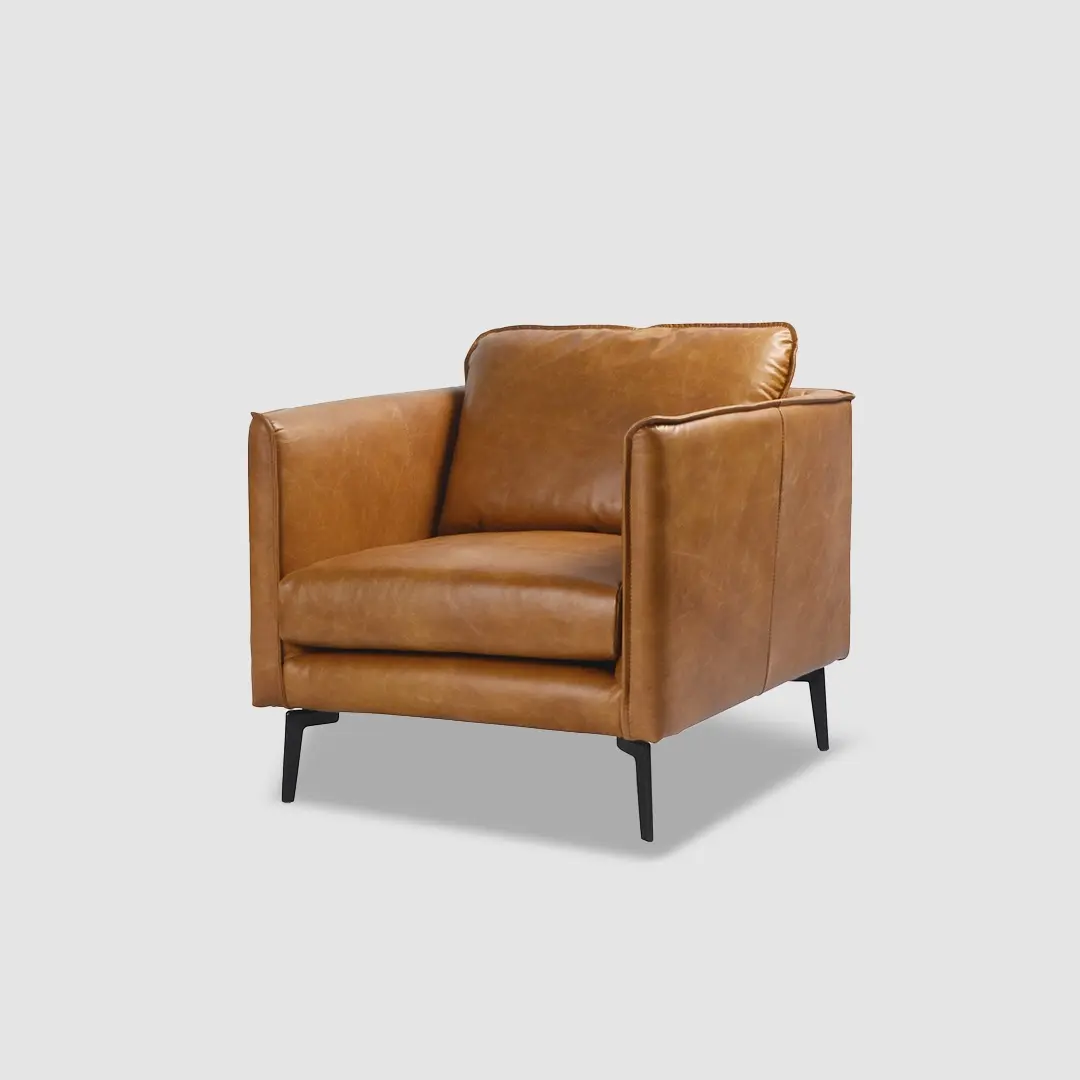 fine_leather_furniture_manufacturers-_Tan_Leather_3_Seat_Sofa-Brown-NEGRONI_-Iconic_Society-5228-1C-sofa supplier