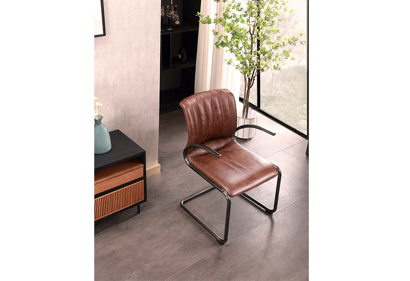 leather sofa factories Chair -Brown-DIRECTOR -Iconic Society 2