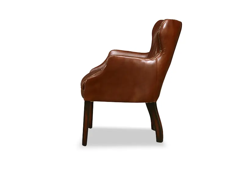 English_Button_Tufted_Wingchair_-_Dark_Brown-JAGGER_-Iconic_Society_5-sofa supplier