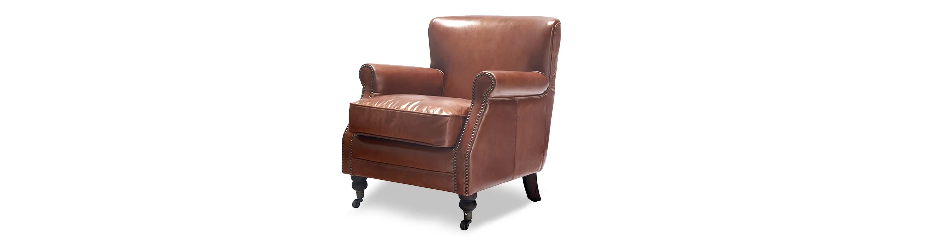 leather sofa factories-luxury vintage leather Accent Chair-Vintage Dark Brown-PATRON-Iconic Society banner-1920x500