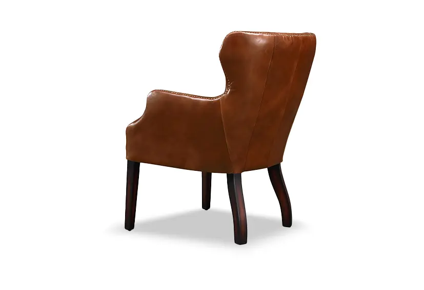 English_Button_Tufted_Wingchair_-_Dark_Brown-JAGGER_-Iconic_Society_4-sofa supplier