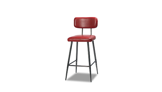 sofa manufacturer-modern leather counter stools-2