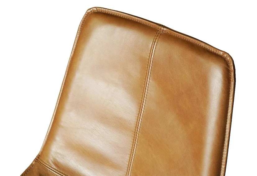 Modern comfy leather chairs-9