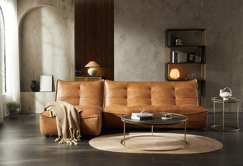 simo ffo leather sofa