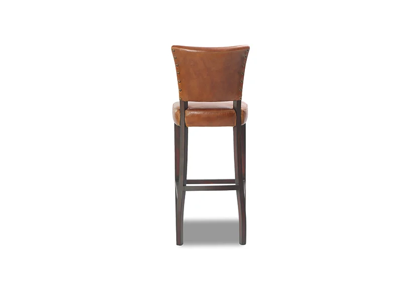 leather furniture manufacturers Banner-wood and leather counter stools-4