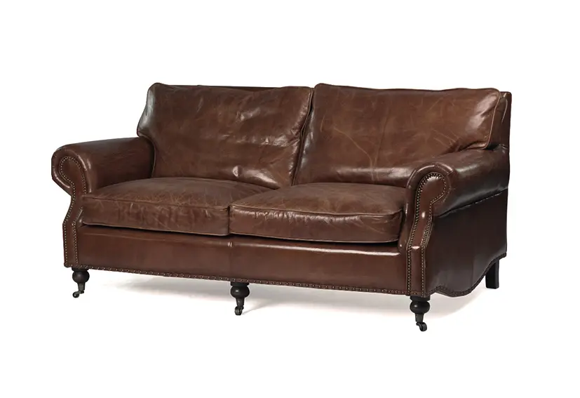 vintage leather soafa -2-sofa supplier