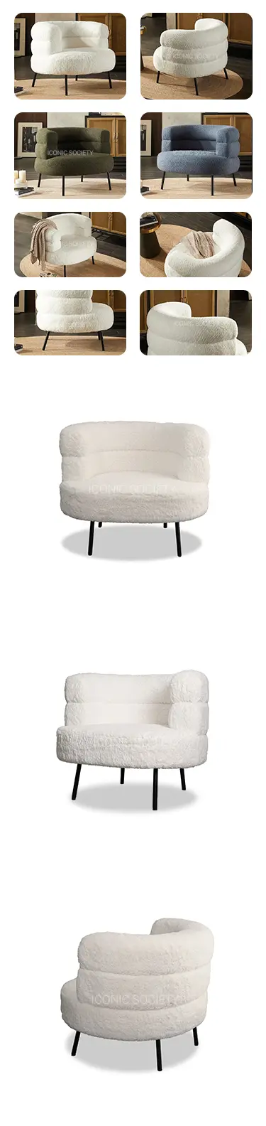 Sherling-Sherpa-Chair-yd-sofa supplier