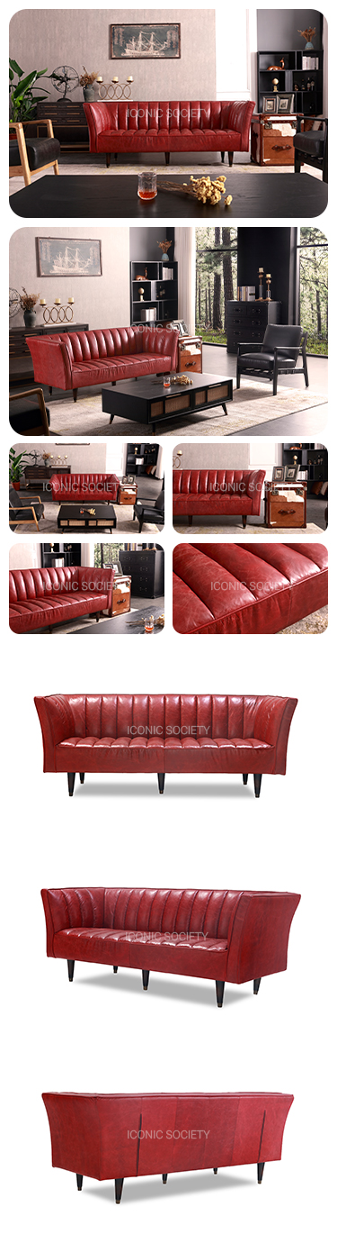 leather sofa supplier-Antique Master Red-SOUTH BEACH MARTINI -Iconic Society 2