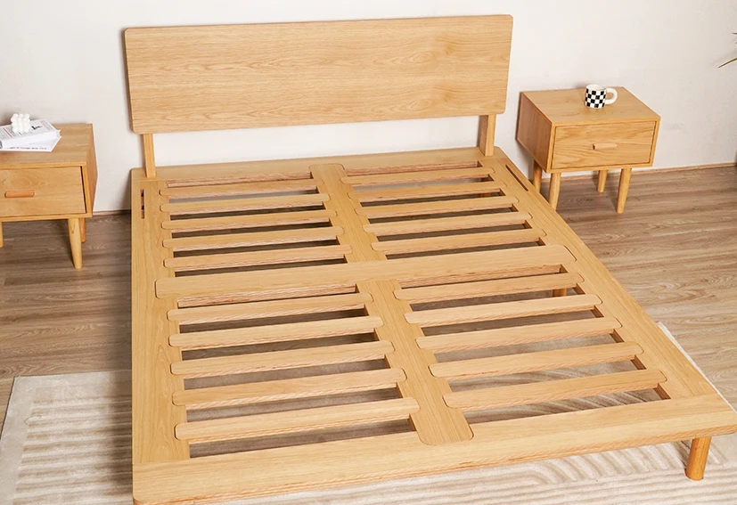 Multi-layered birch plywood bed frame